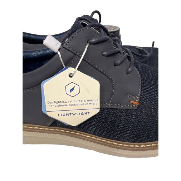 NEW! Nunn Bush Chase Oxford Navy Blue Lace Up Men's Shoes Size 8 - Picture 9 of 10